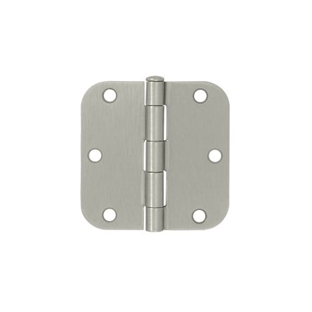 Deltana S35R515 5/8 Radius Hinge Brushed Nickel, 10PK S35R515-XCP10